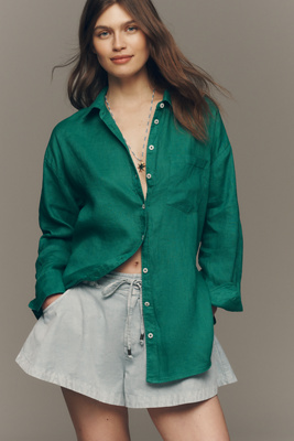 Bennet 100% European Linen Buttondown Shirt