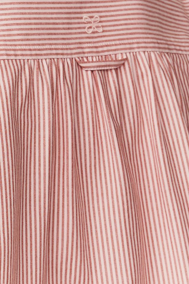 Maeve Merritt Short-Sleeve Cropped Buttondown Shirt #1