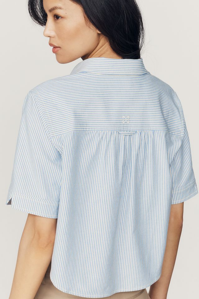 Camisa Corta de Manga Corta con Botones Merritt de Maeve #2