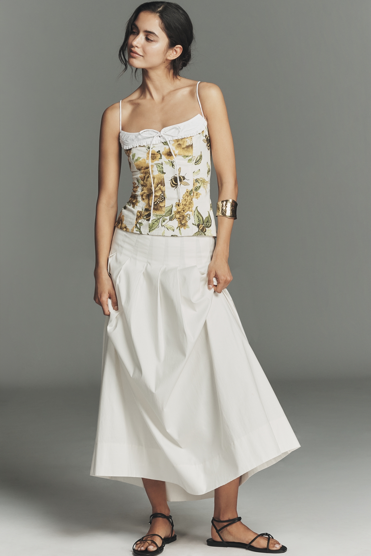 Maeve Pollinator Corset Top