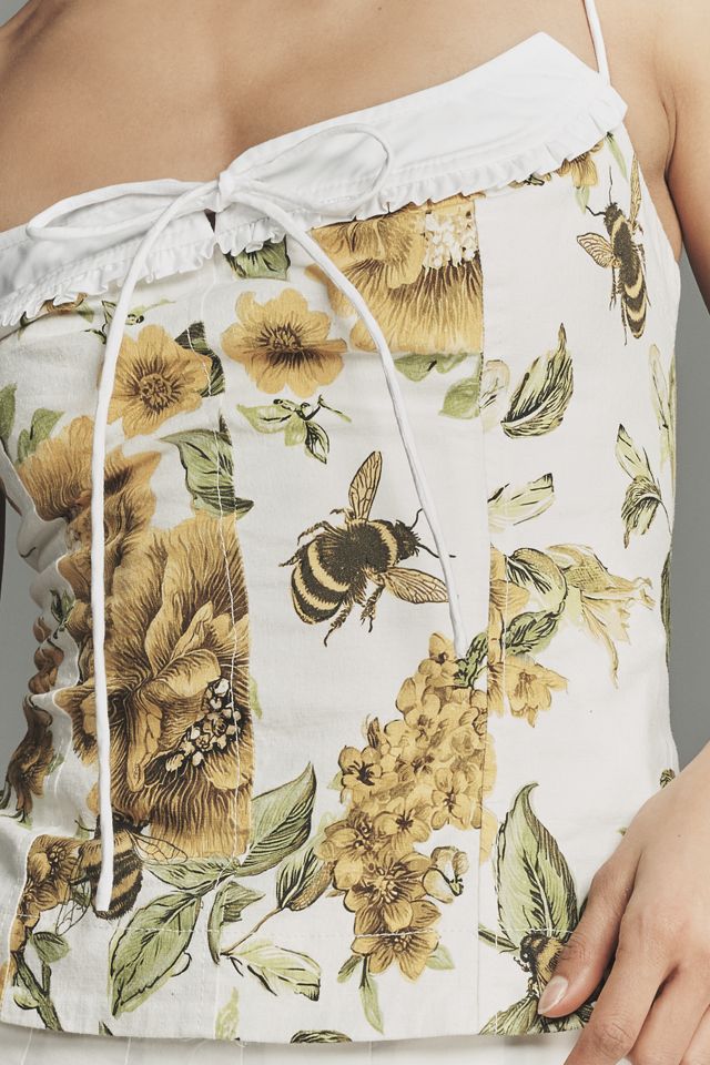 Maeve Pollinator Corset Top #4