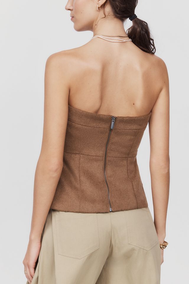 Pilcro Wool Blend Strapless Corset #1