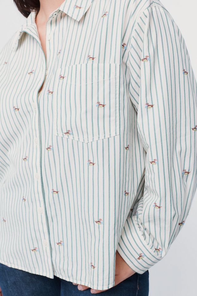Maeve Shrunken Bennet Buttondown Shirt #6