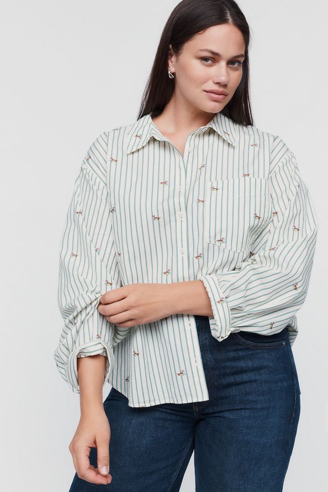 Maeve Shrunken Bennet Buttondown Shirt #4