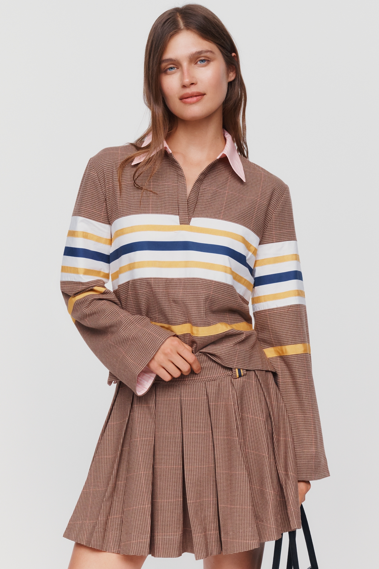 Maeve Long-Sleeve Sporty Henley