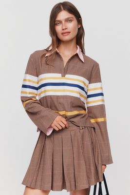 Maeve Long-Sleeve Sporty Henley