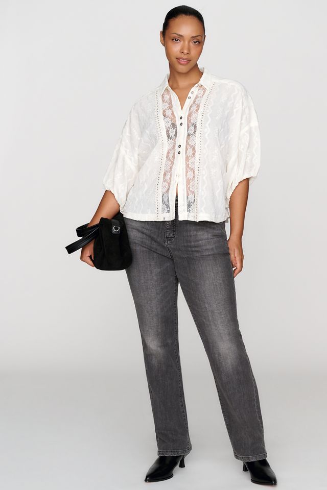 Pilcro Quincy Lace Blouse #5
