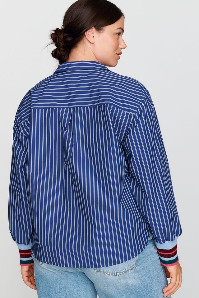 Maeve Shrunken Bennet 100% Cotton Buttondown Shirt #7