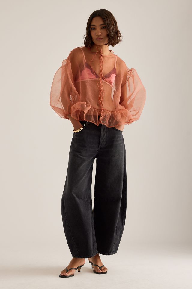 ESTHE Volume Organza Bow Top #1