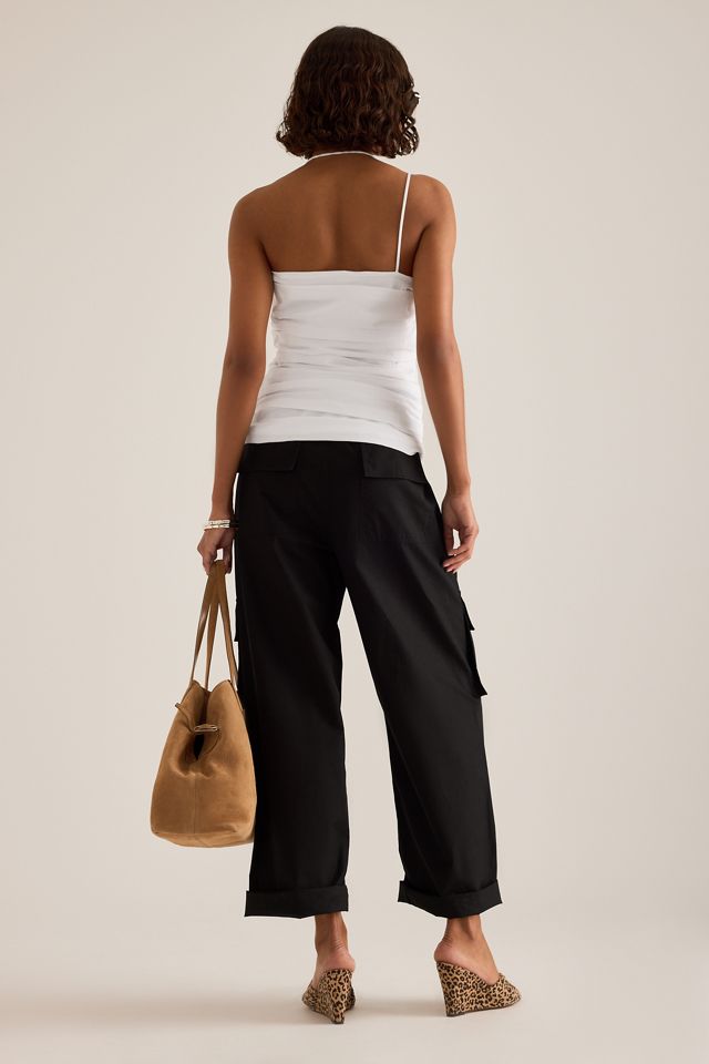 ESTHE Ruched Asymmetric Top #5
