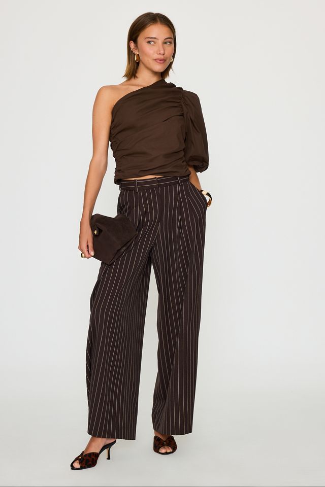 ESTHE Poplin One-Shoulder Top #2