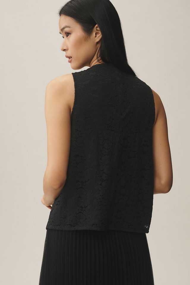 Maeve Crystal Bow Embellished Tank #2