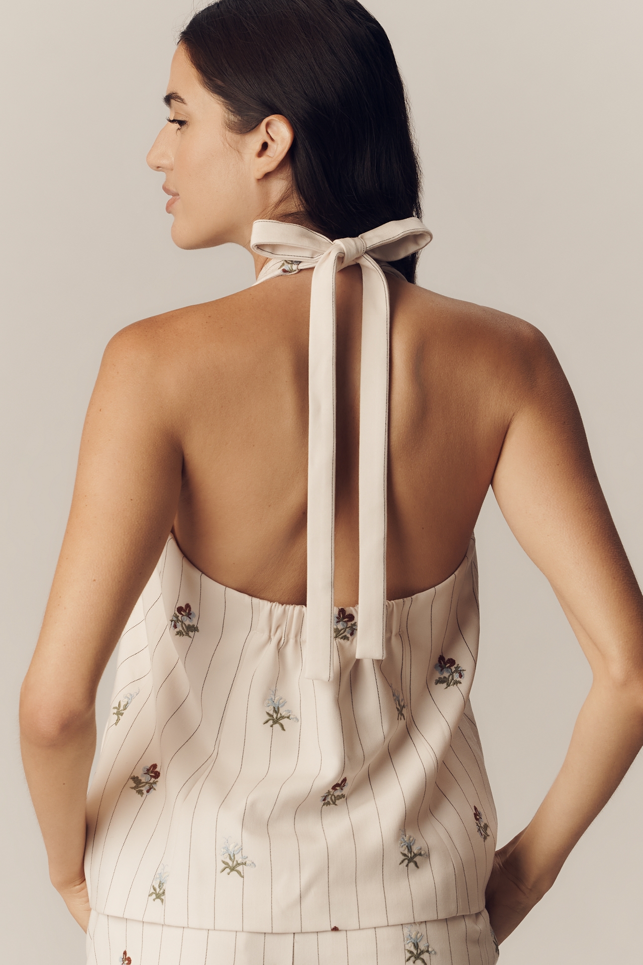 Maeve Longline Halter Vest