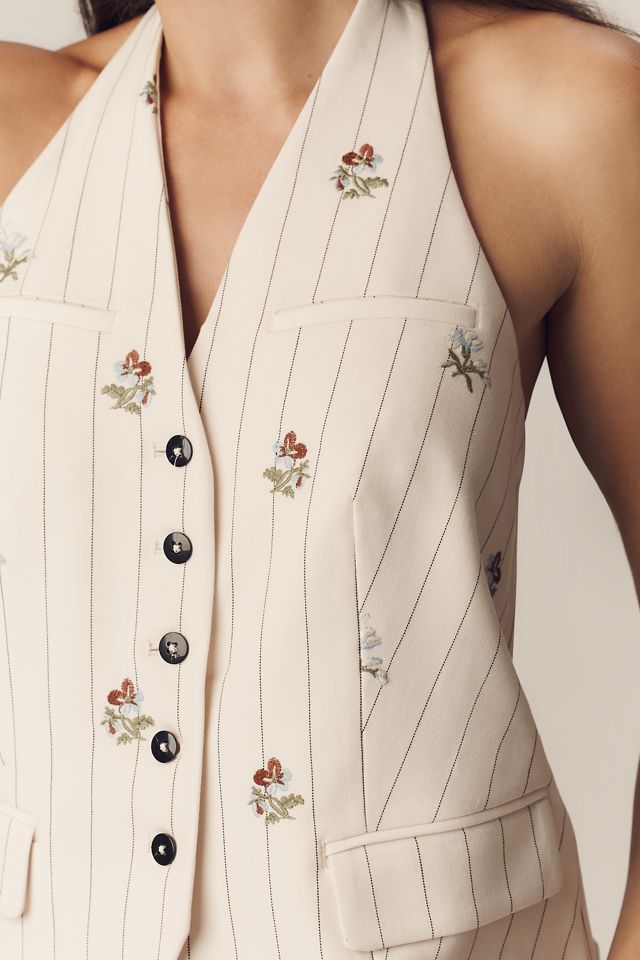 Maeve Longline Halter Vest #3