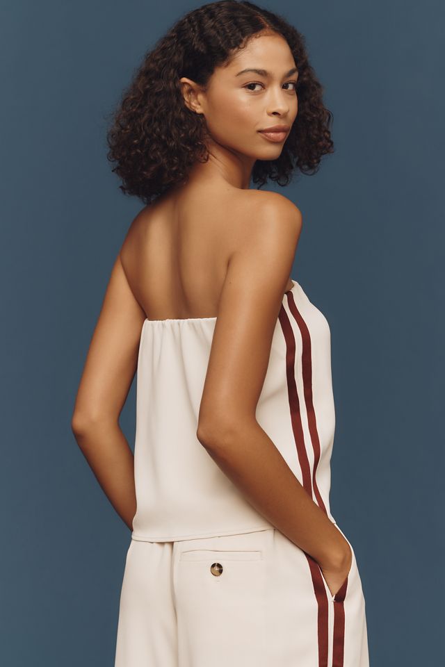 Maeve Strapless Flowy Top #1