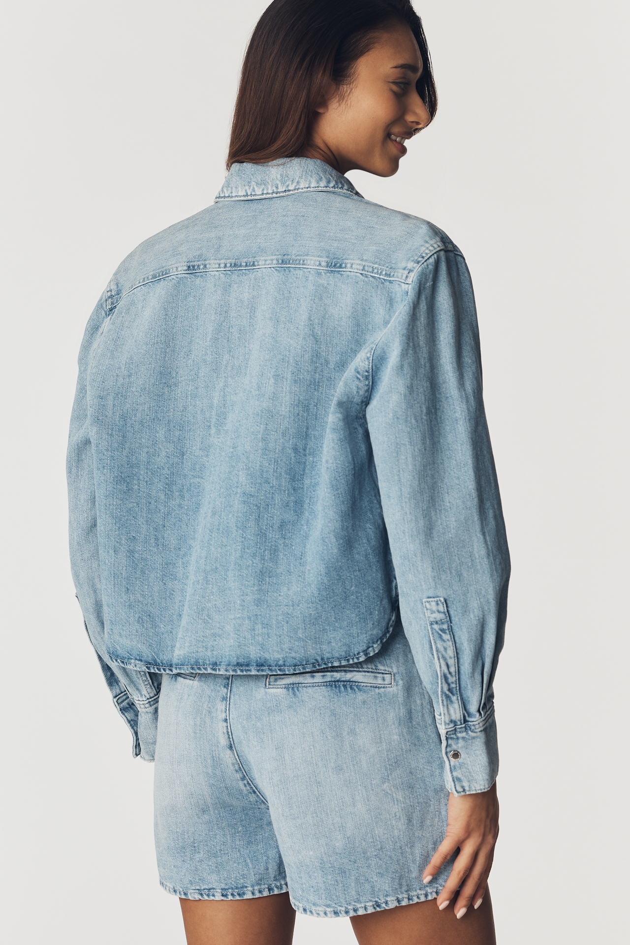 7 For All Mankind Ivy Denim Buttondown Shirt