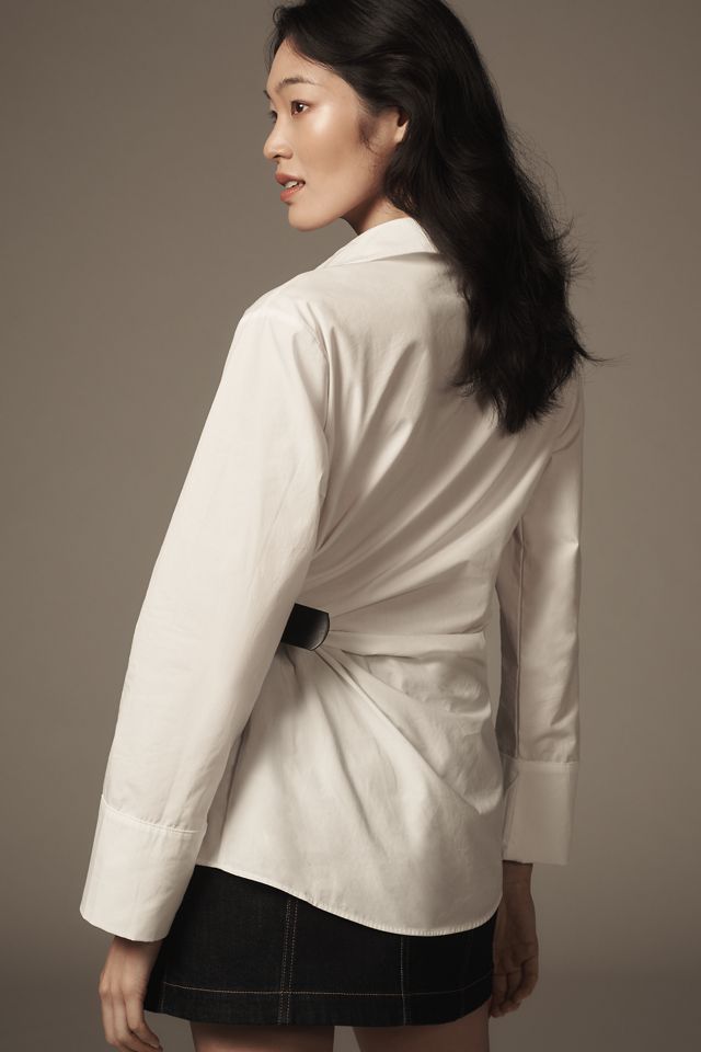 By Anthropologie Buckle Blouse #2