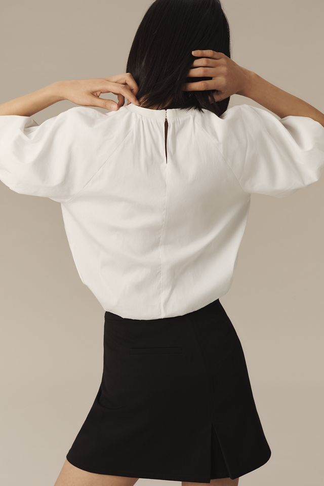 Maeve Short-Sleeve Crew-Neck Top #2