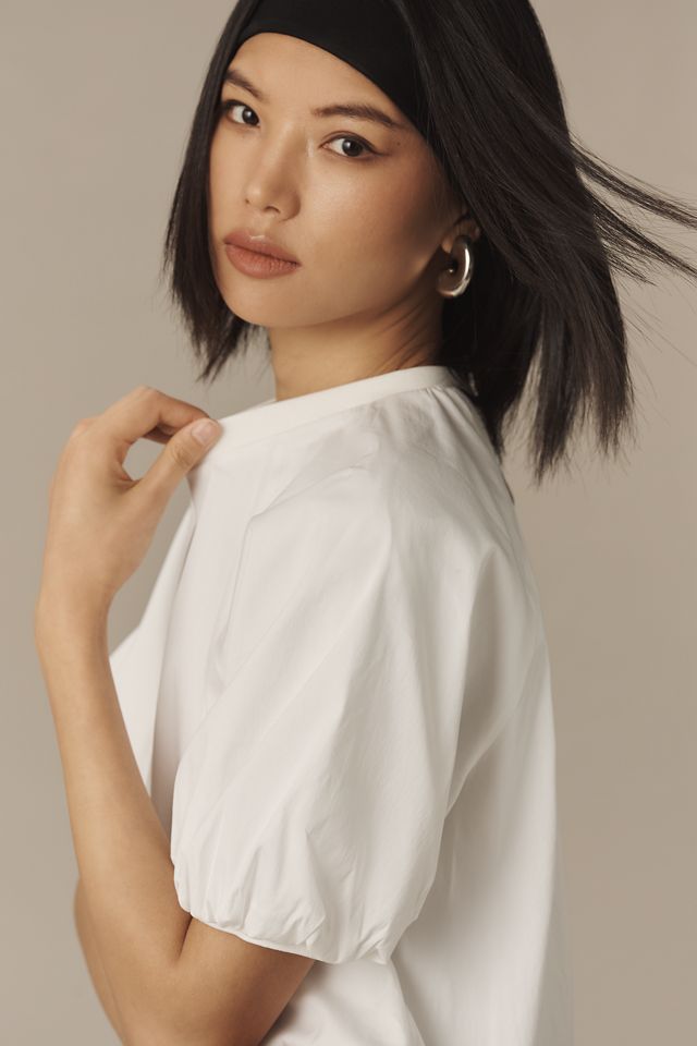 Maeve Short-Sleeve Crew-Neck Top #4