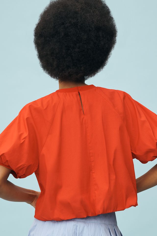 Maeve Short-Sleeve Crew-Neck Top #1