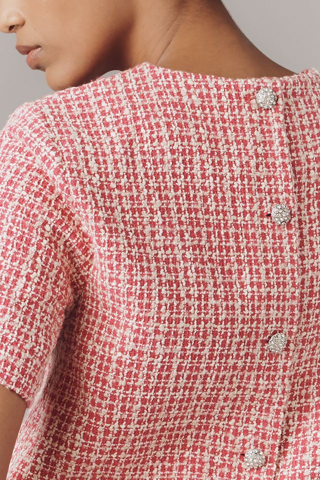 Maeve Tweed Short-Sleeve Top #2
