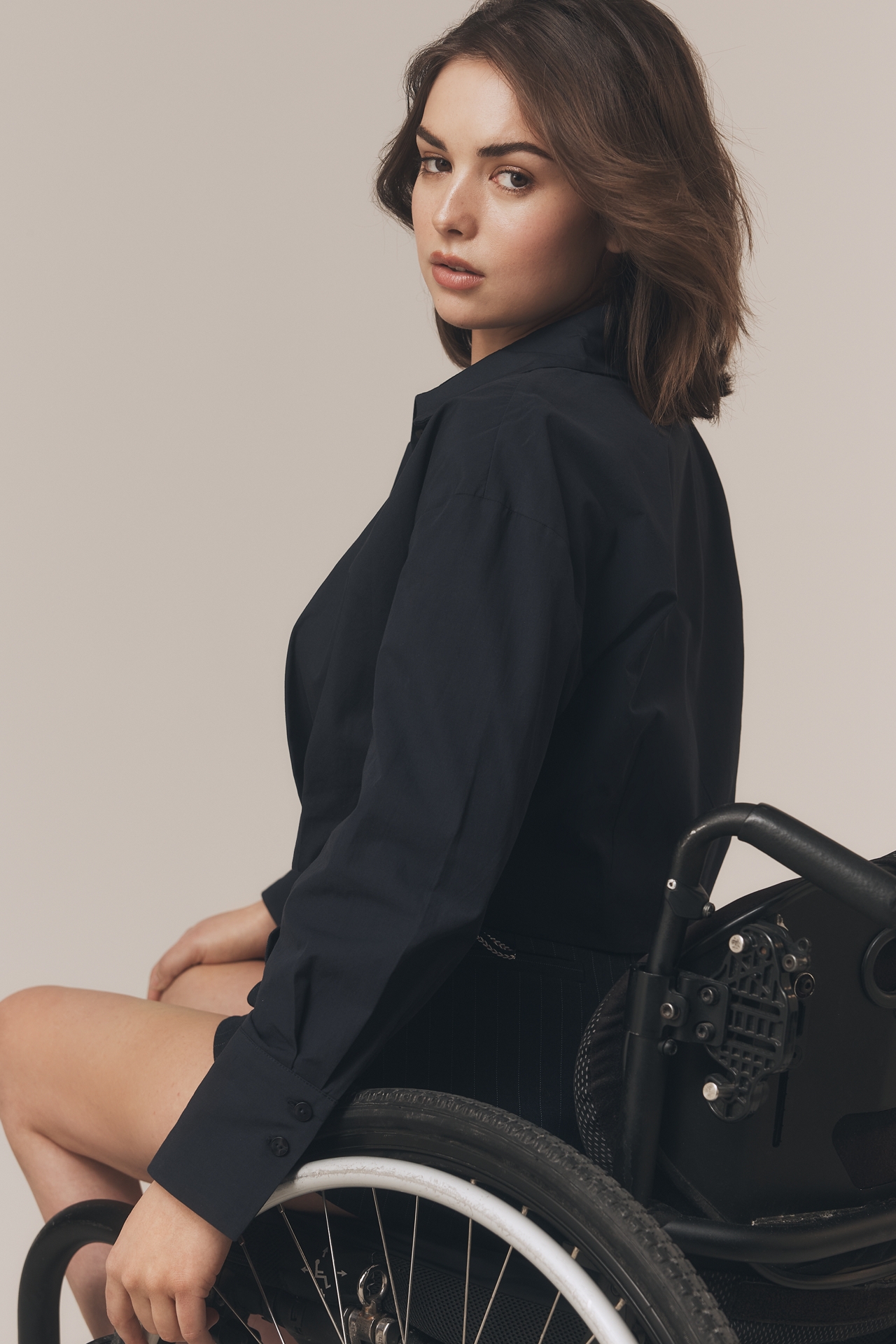 By Anthropologie Pleated Crop Blouse