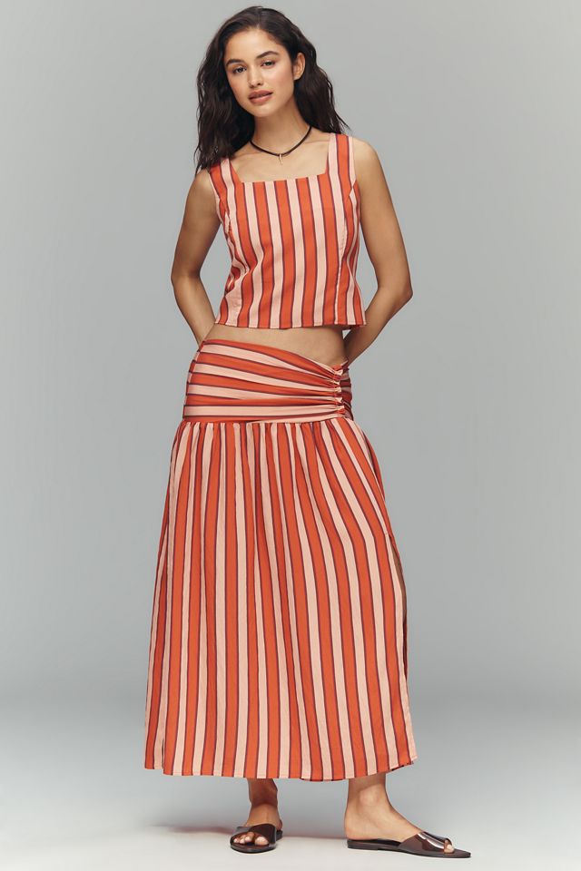 Maeve Sleeveless Square-Neck Top #3