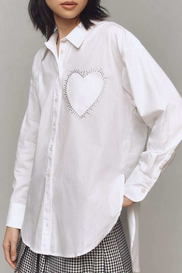 The Bennet Buttondown by Maeve: Heart Pocket Edition #1