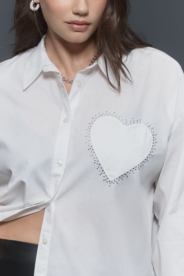 The Bennet Buttondown by Maeve: Heart Pocket Edition #6