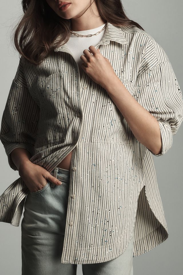 Pilcro Studio Smock Buttondown Shirt #2