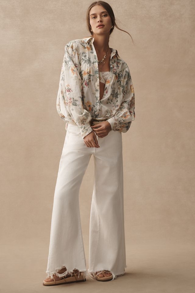 Pilcro Batwing Yoke Blouse #2