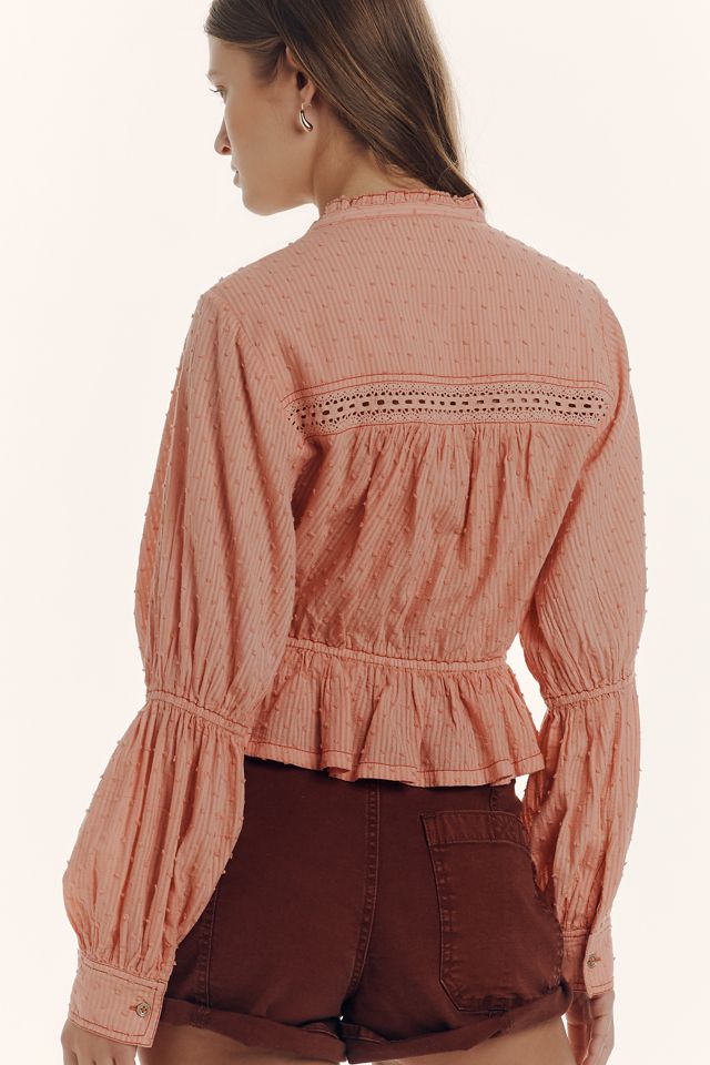 Pilcro Long-Sleeve Delicate Blouse #1