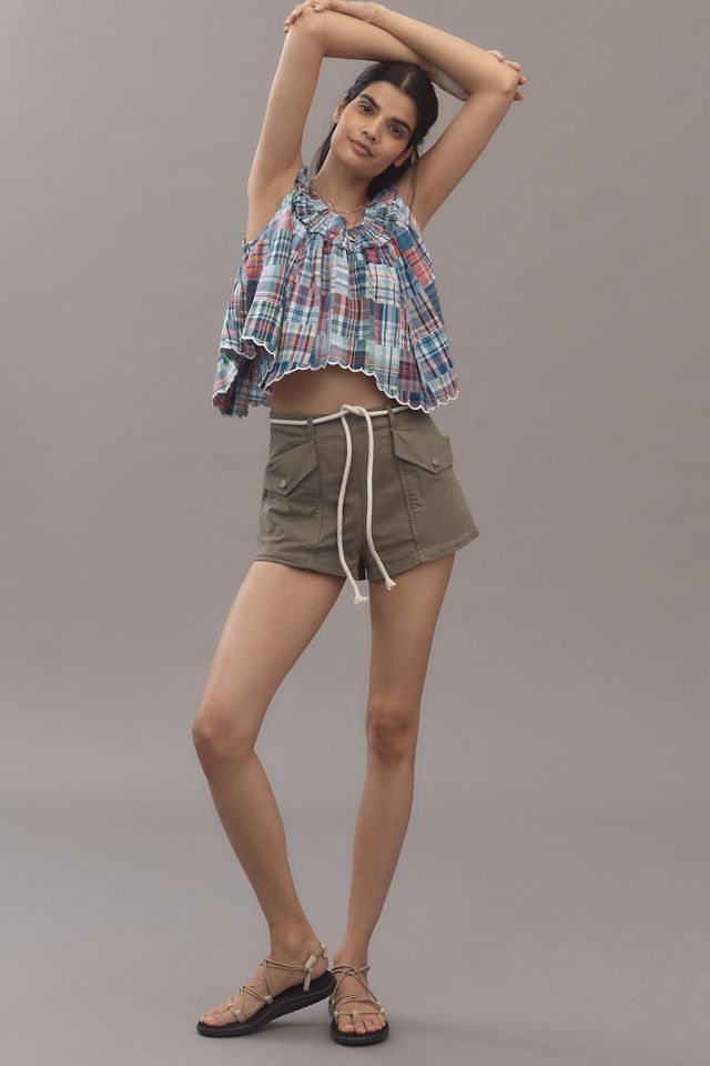 Pilcro Scallop-Hem Patchwork Tank #2