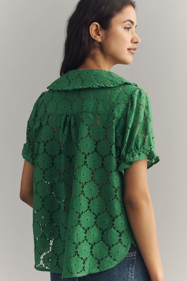 Pilcro Keira Lace Blouse #3