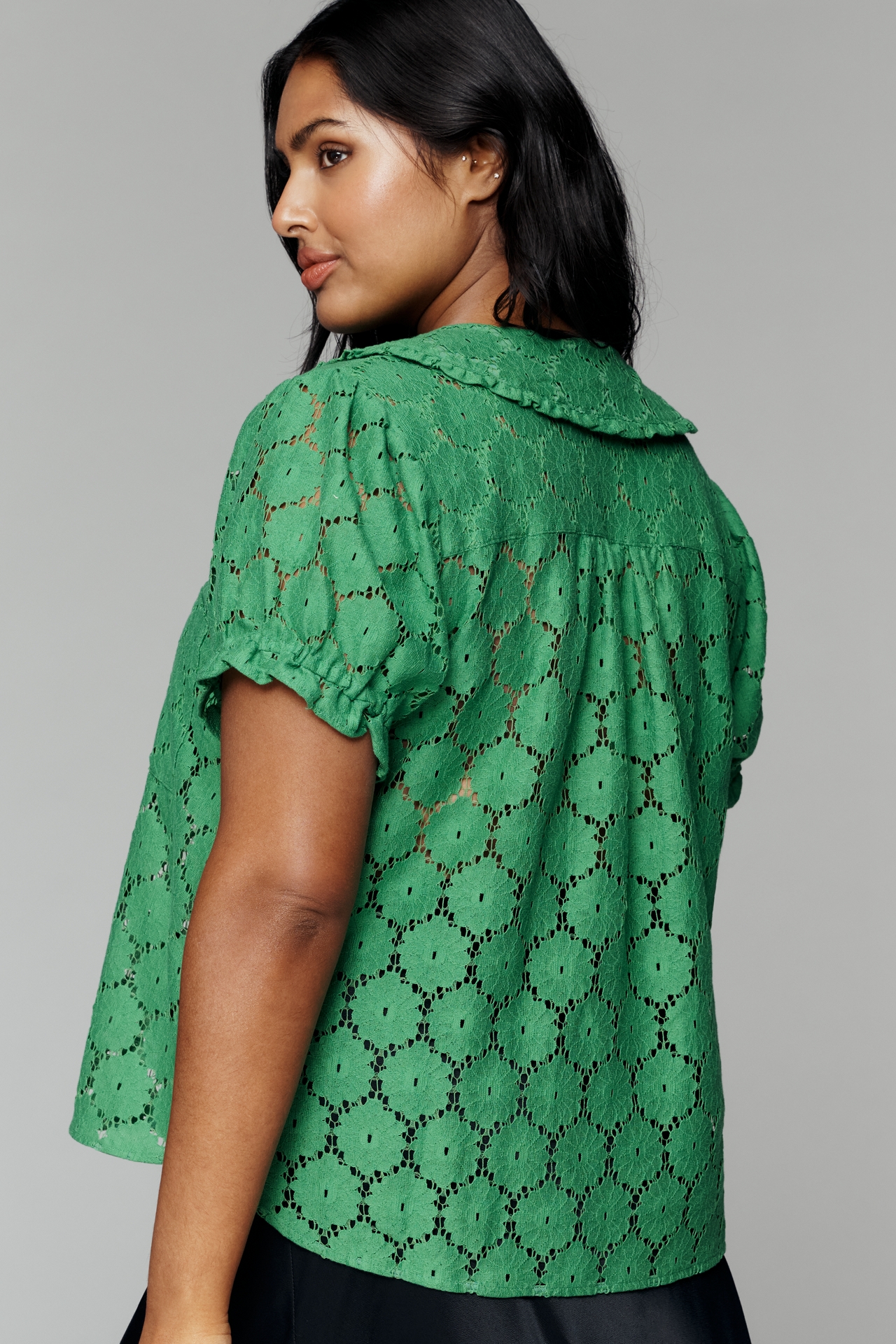 The Keira Lace Blouse by Pilcro
