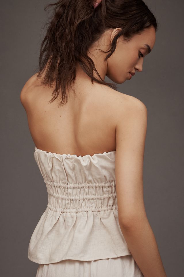 The Somerset Strapless Blouse