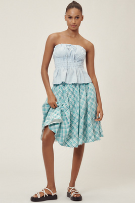 The Somerset Strapless Blouse