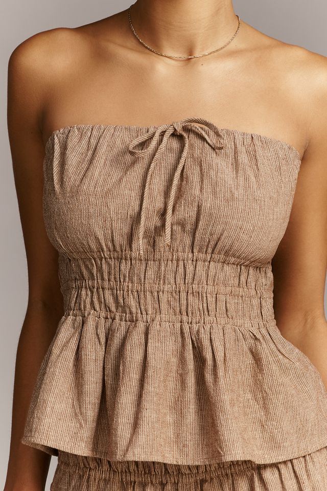 Somerset Strapless Blouse #1