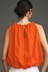 By Anthropologie Braided Bubble-Hem Tank Top