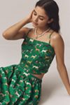 Maeve Straight-Neck Crop Tank