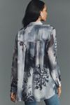 Pilcro Chiffon Buttondown Blouse