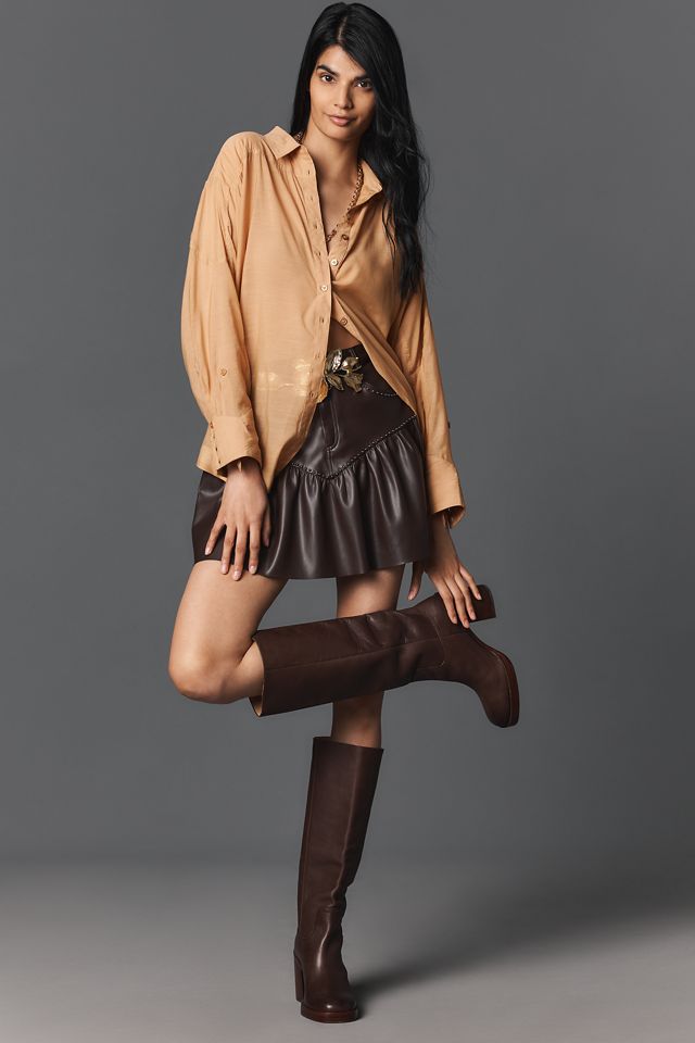 By Anthropologie Sheer Buttondown Shirt #3