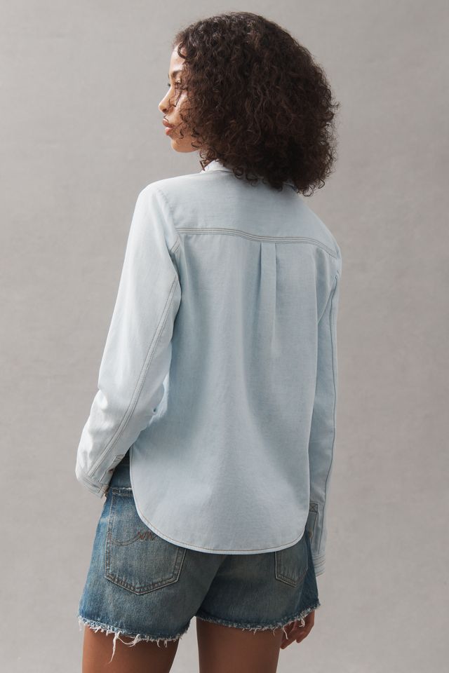 Pilcro Buttondown Patch Shirt #3