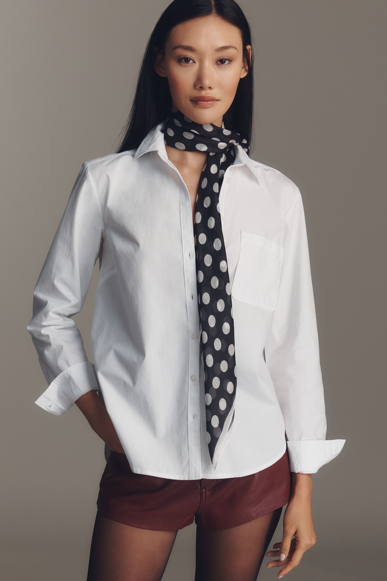 Maeve Classic Buttondown Shirt