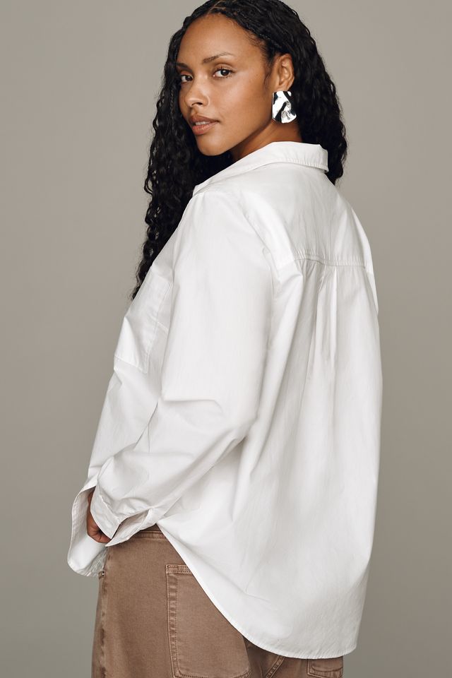 Maeve Kate 100% Cotton Classic Buttondown Shirt #6