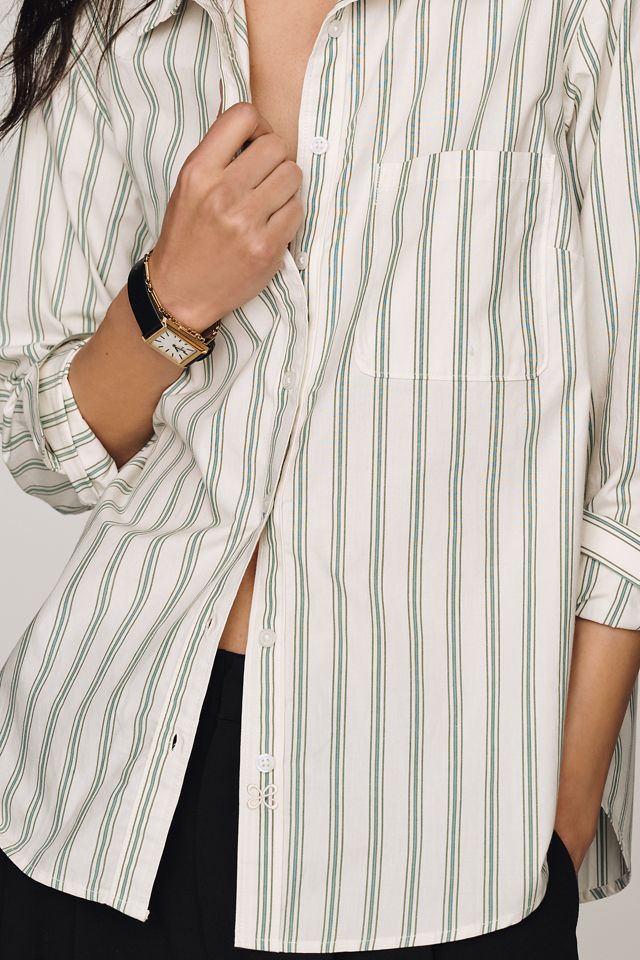 Maeve Kate 100% Cotton Classic Buttondown Shirt #2
