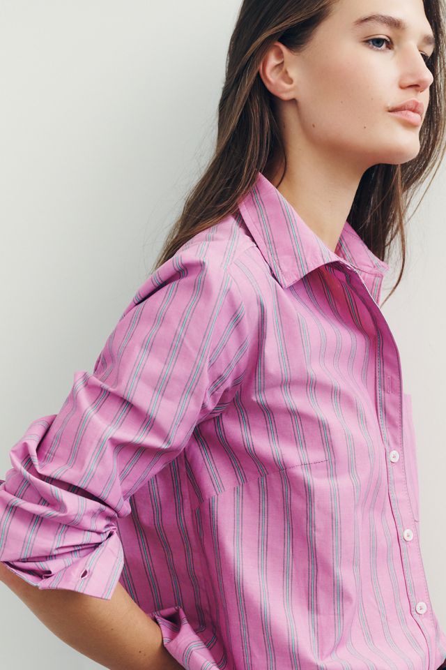 Maeve Kate 100% Cotton Classic Buttondown Shirt #2