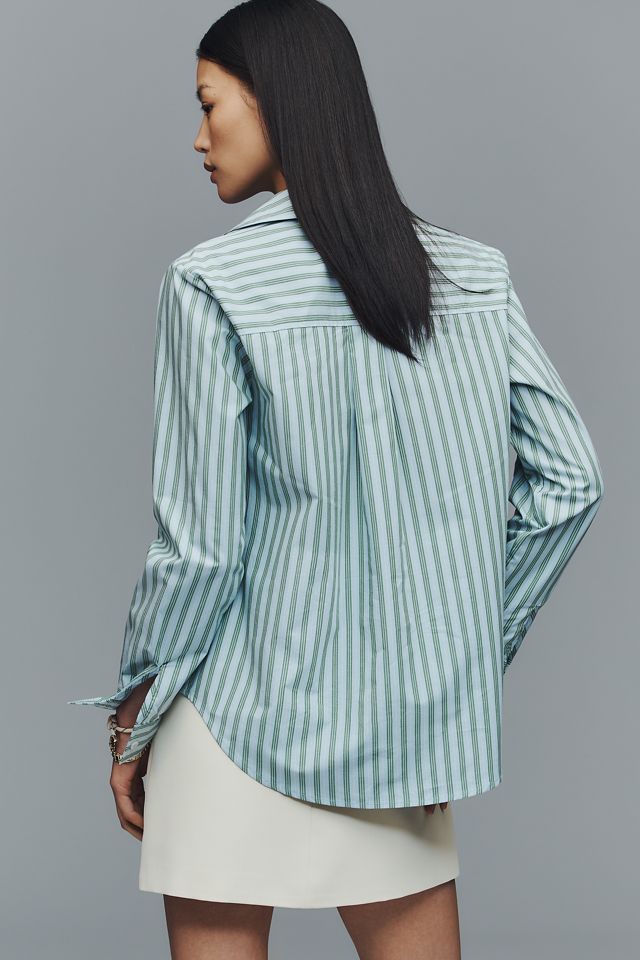 Maeve Kate 100% Cotton Classic Buttondown Shirt #2