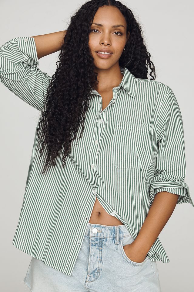 Maeve Kate 100% Cotton Classic Buttondown Shirt #3