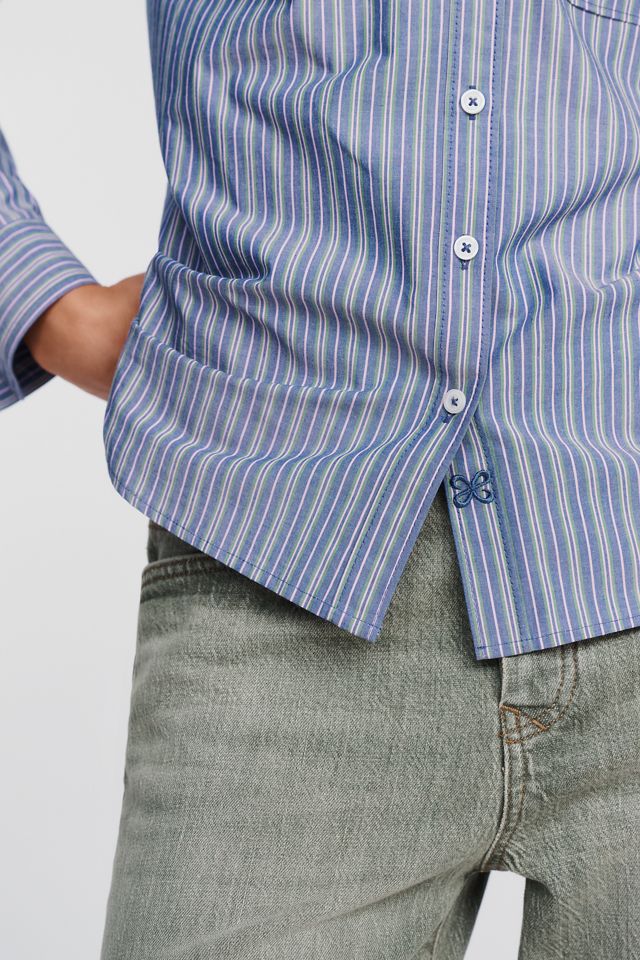 Maeve Kate 100% Cotton Classic Buttondown Shirt #3